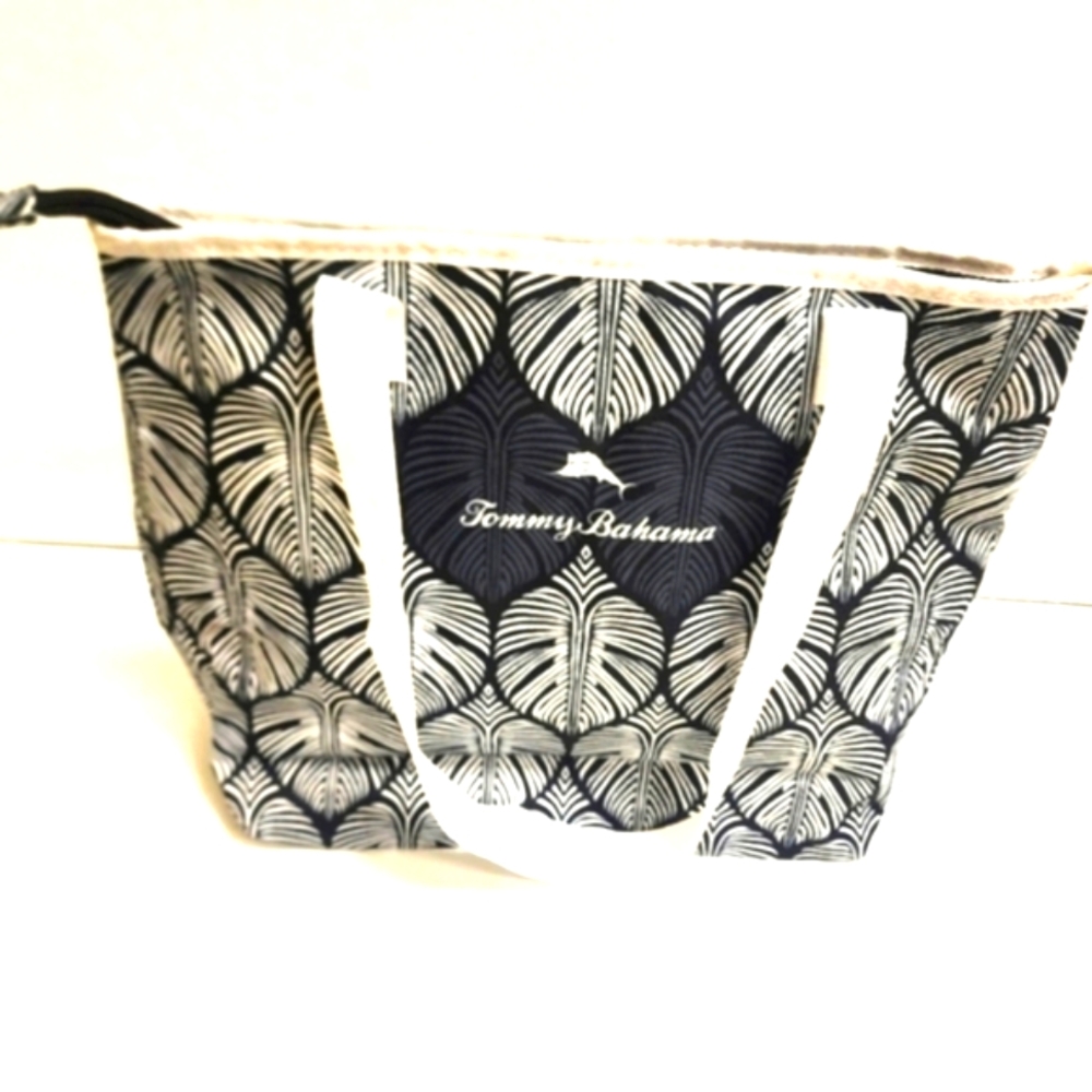 Tommy Bahama Cream, Brown Cooler Tote, NEW
